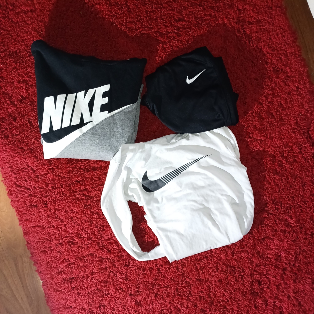 Nike Kids Matching Set - Black, White, Gray